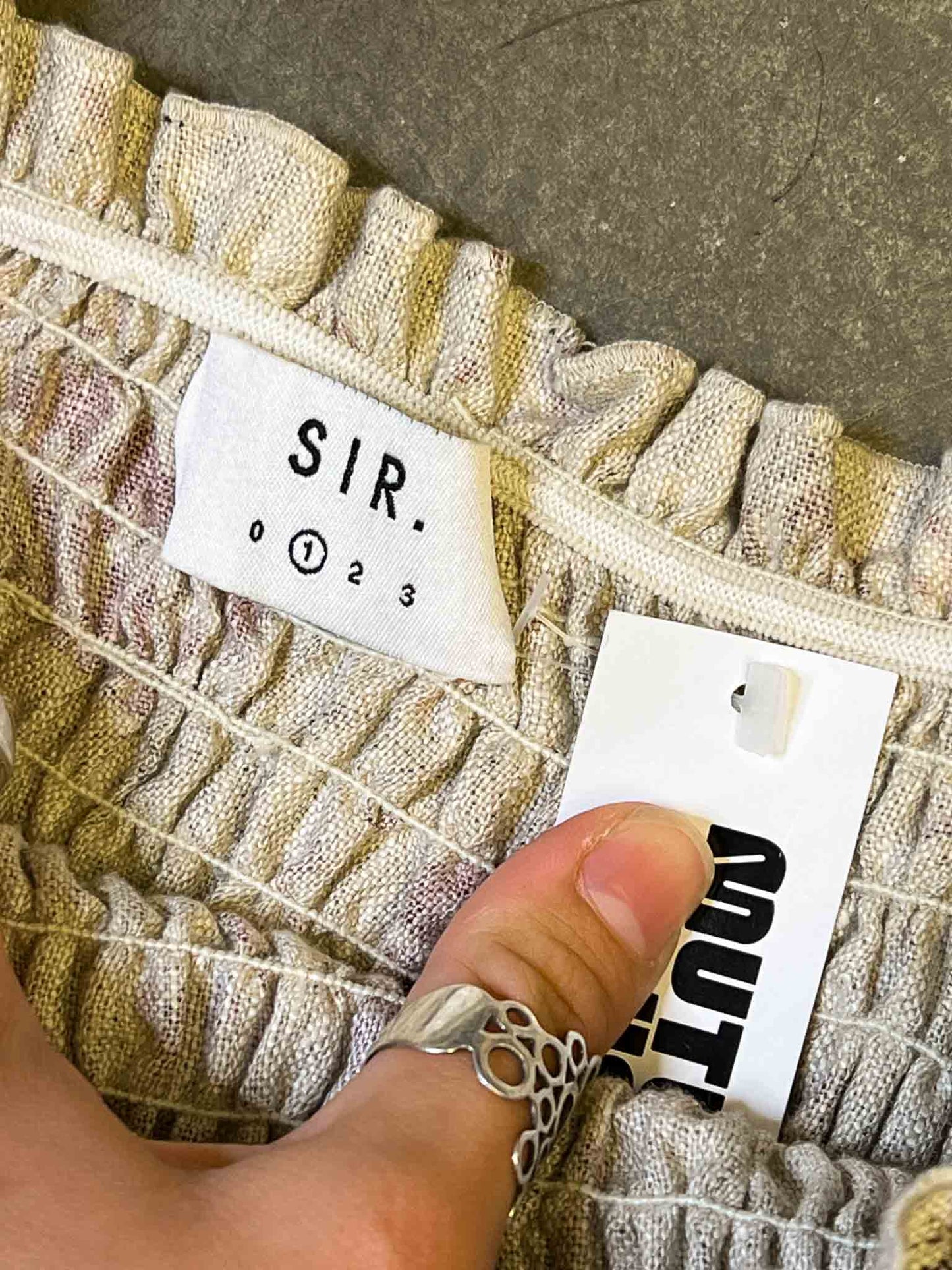 Size S | SIR Stella Tiered Maxi Dress