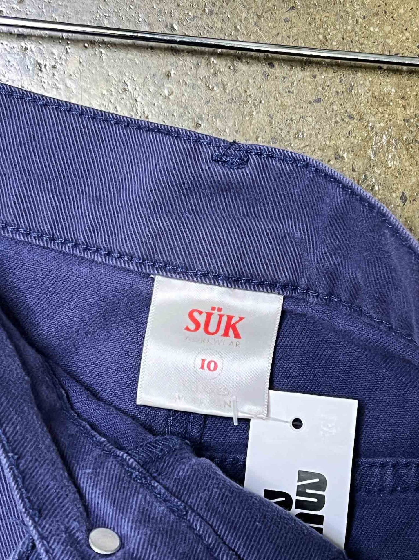 Size 10 | SUK Workwear Navy Pants