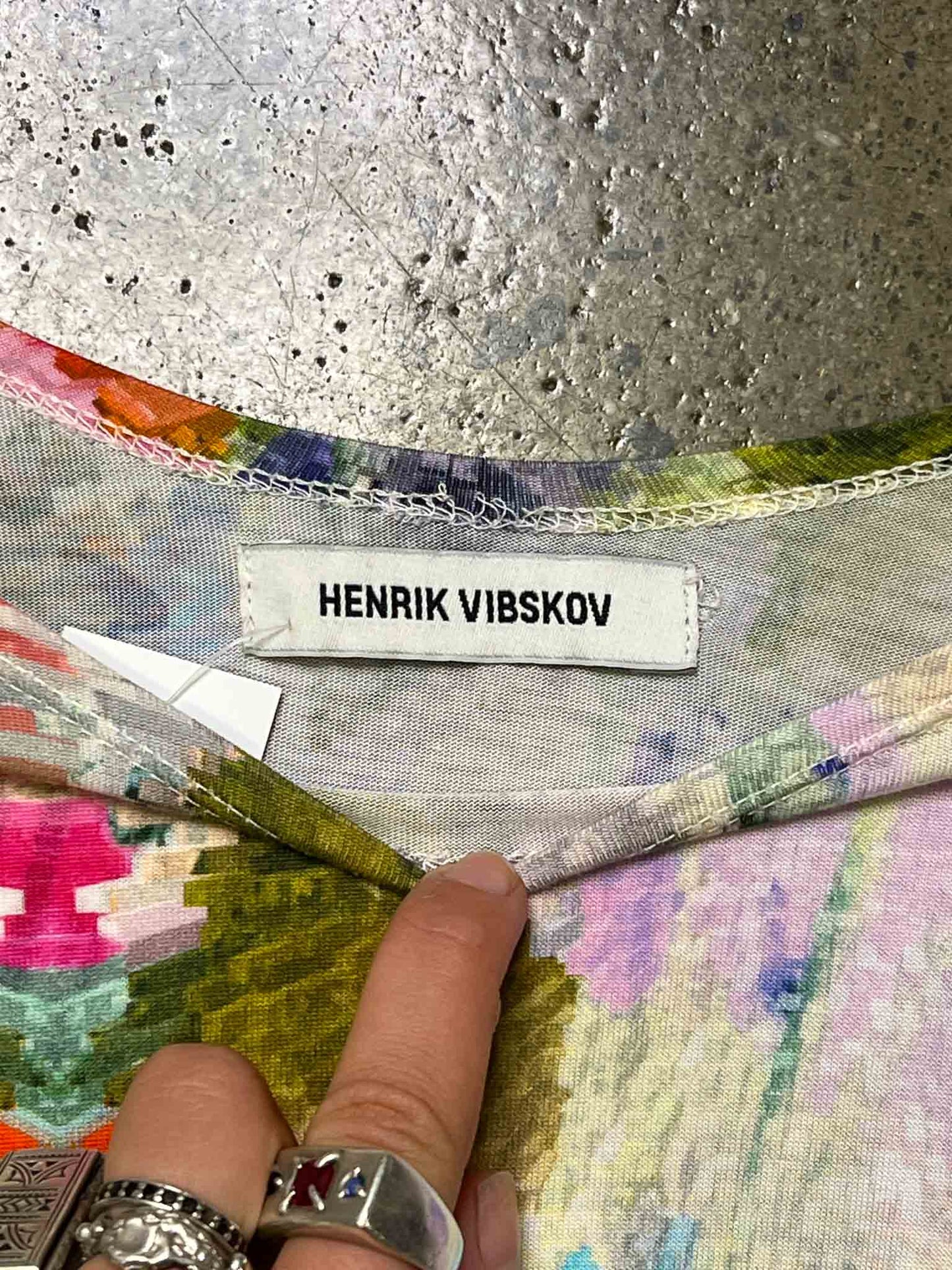 Size 8 | Henrik Vibskov Graphic Long-sleeve Top