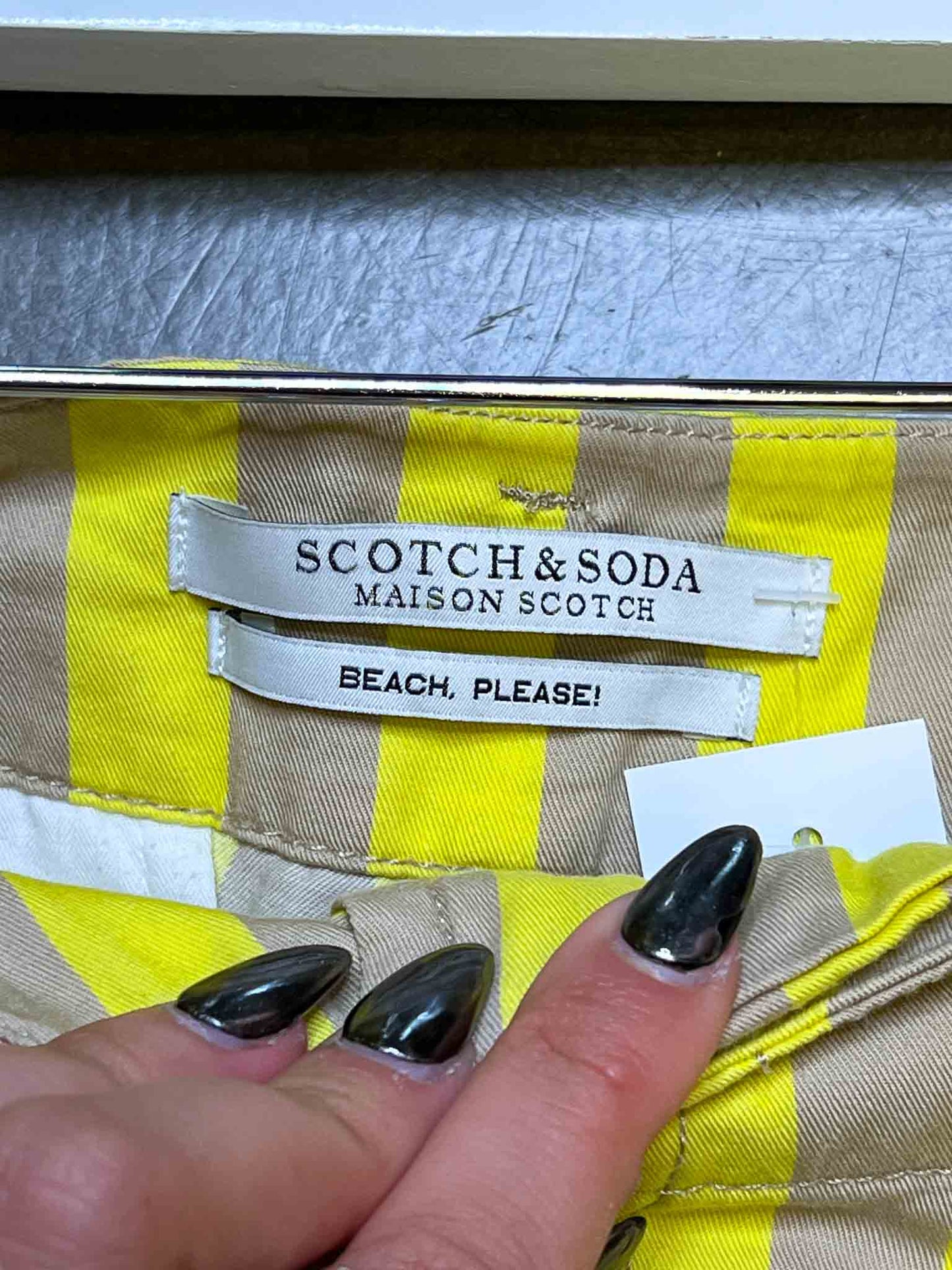 Size 28 | Scotch & Soda Pinstripe Chino Shorts