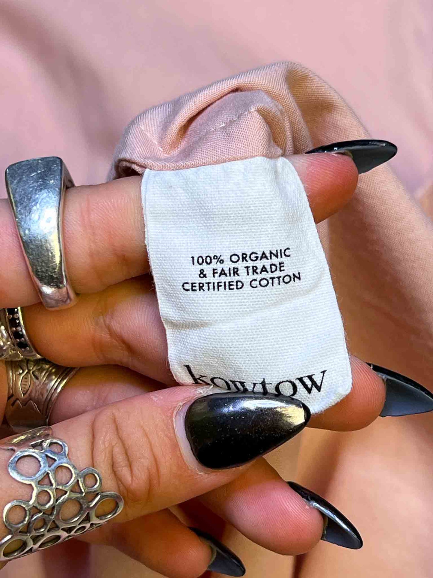 Size M | Kowtow Pink Cotton Shirt