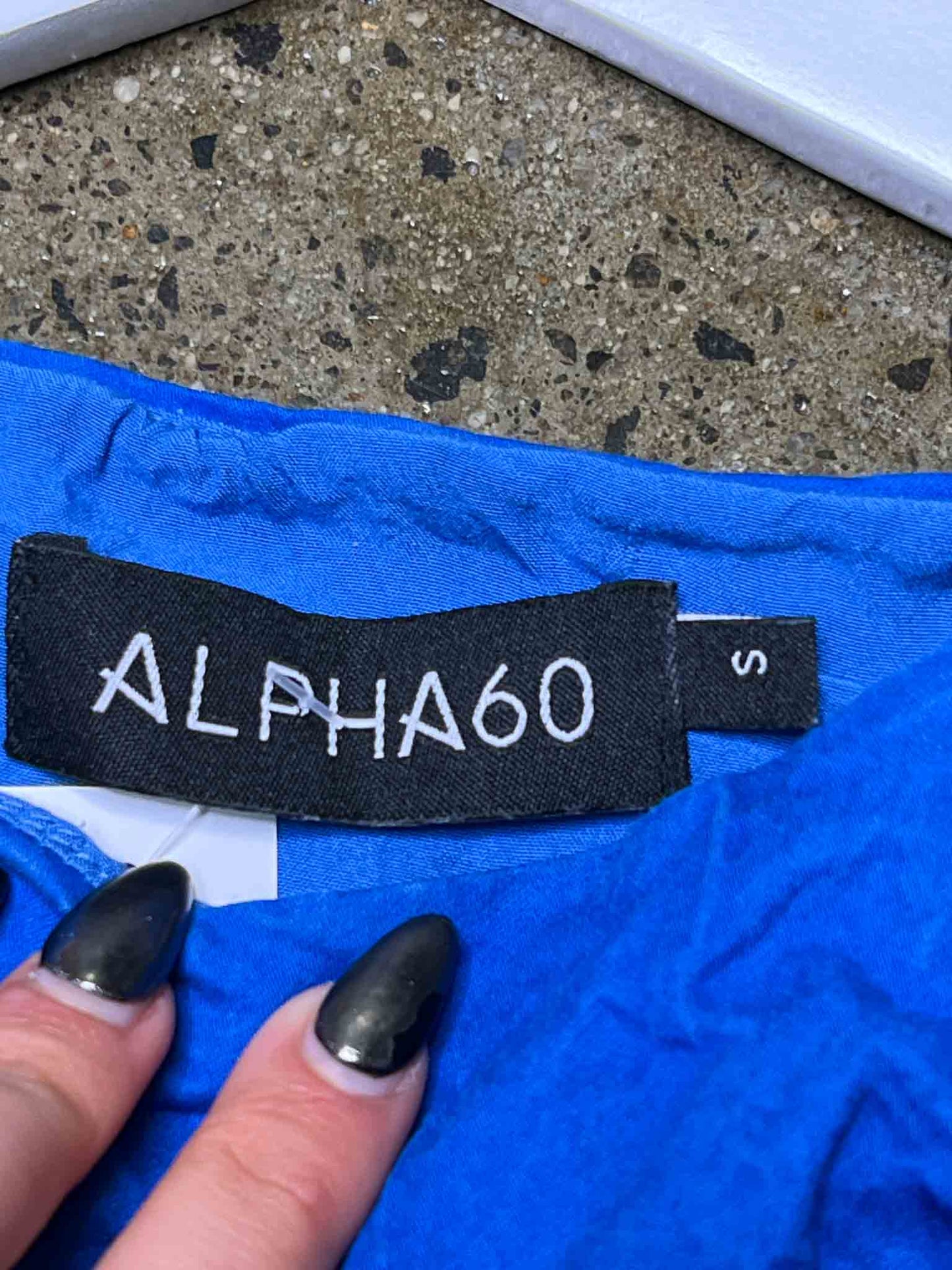 Size S | Alpha60 Crinkle Tank Top