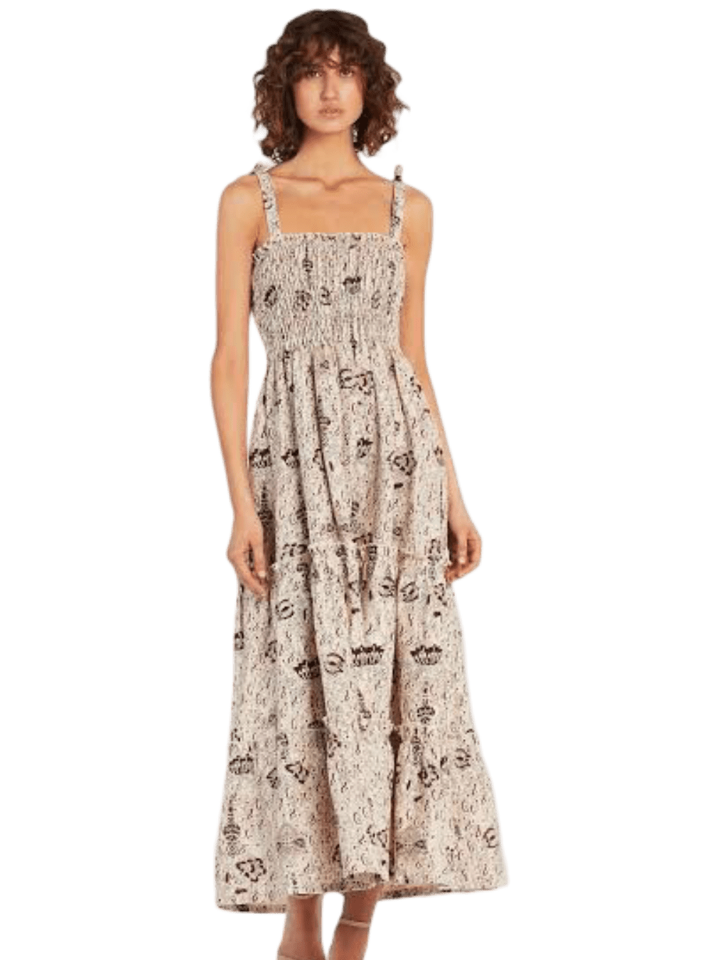 Size S | SIR Stella Tiered Maxi Dress