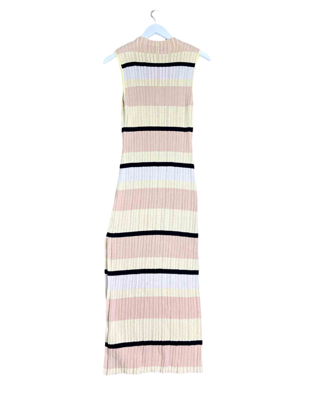 Size 14 | Anna Quan Striped Ribbed Maxi Dress