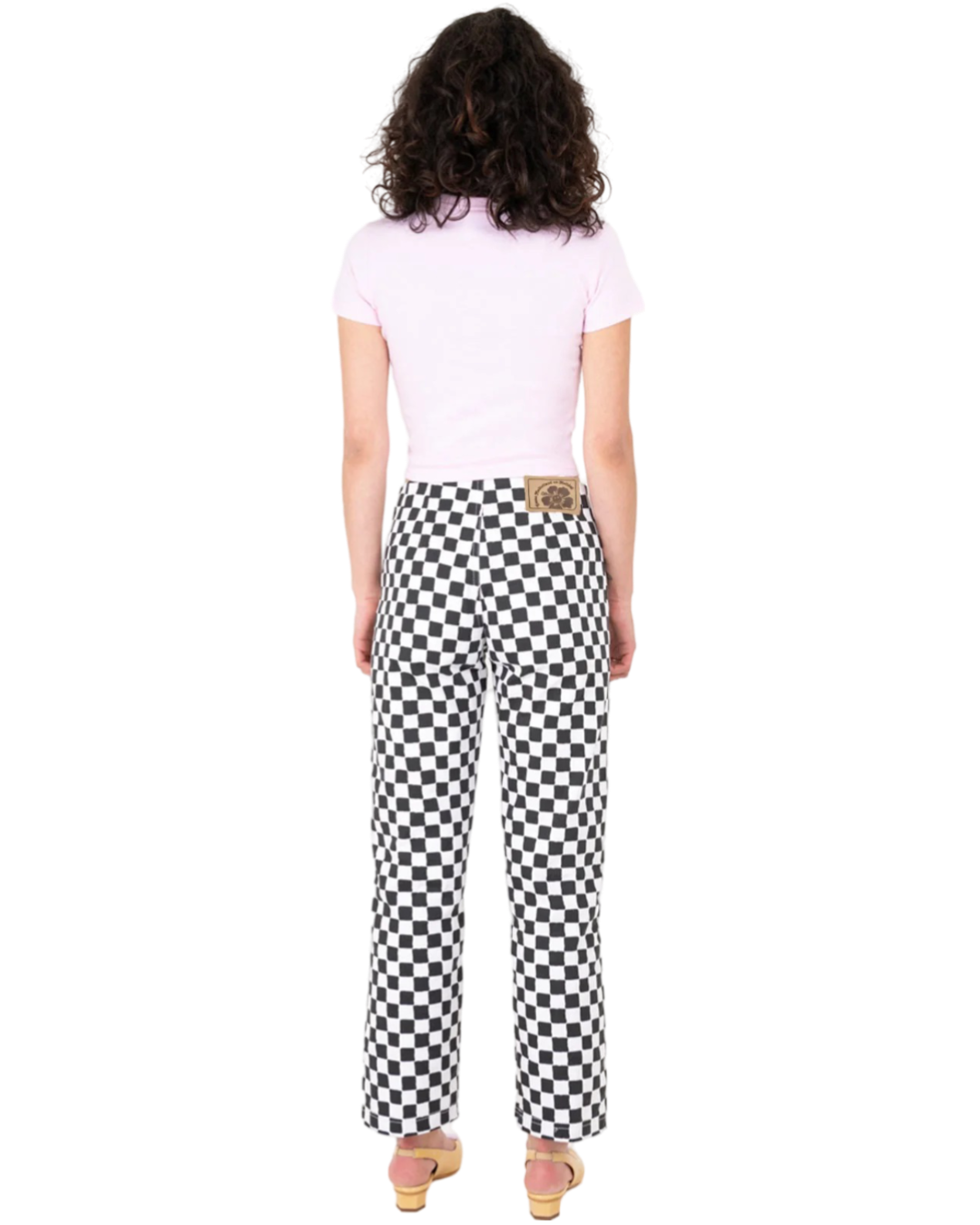 Size XS | Holiday by Emma Mulholland Black and White Check Kokomo Pants