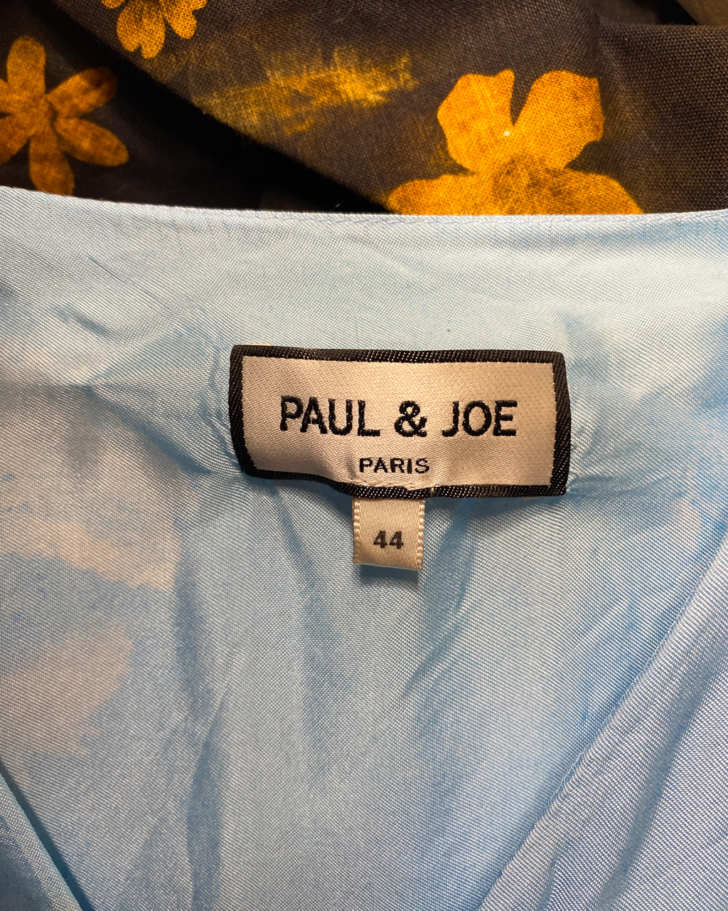 Size XL (44) | Paul & Joe Satin Landscape Dress