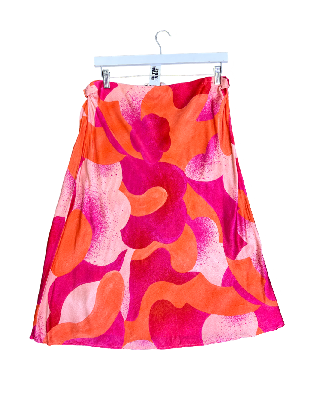 Size 18 | Gorman Pink and Orange Midi Skirt