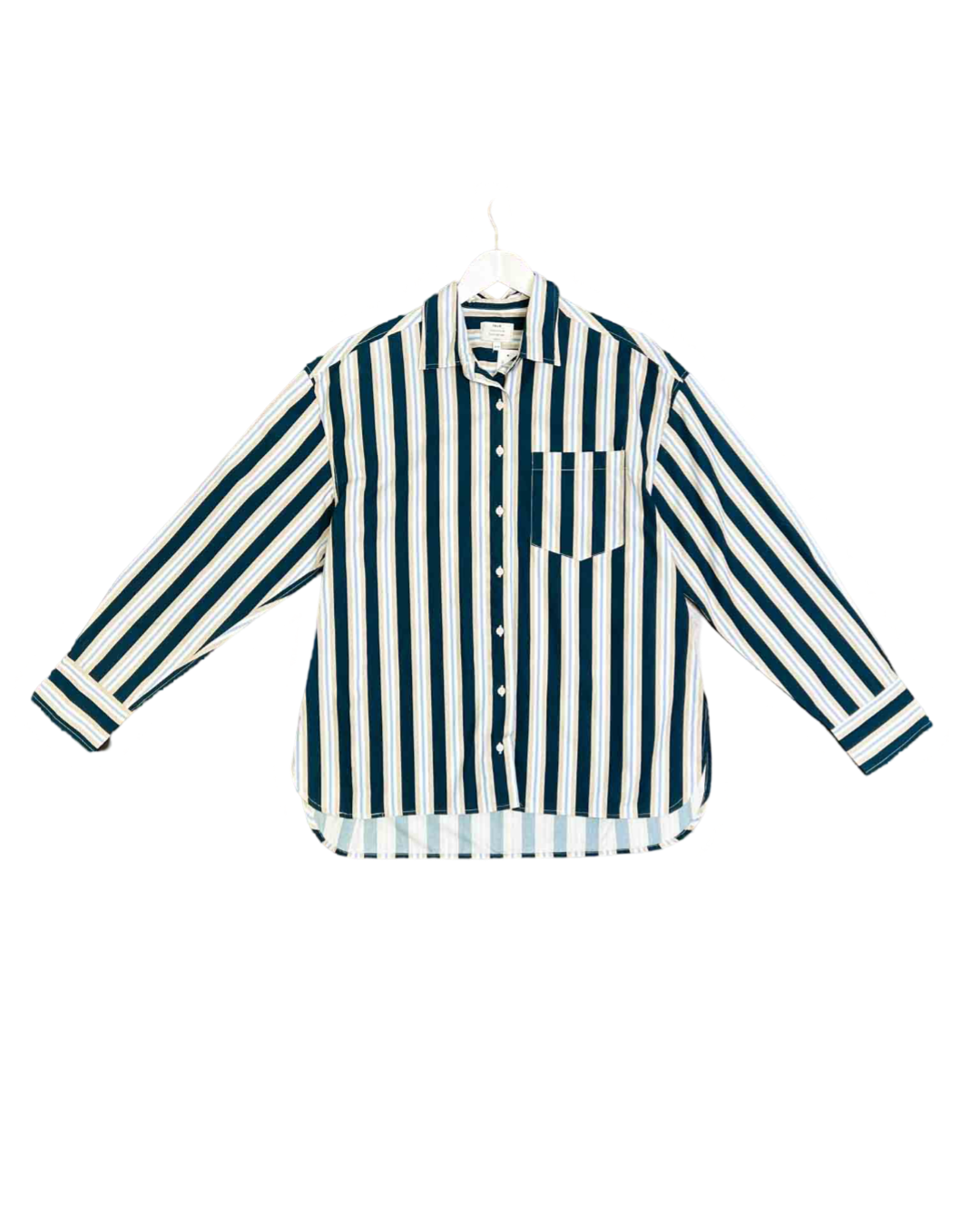 Size 10 | Neuw Denim Multicoloured Stripe Barrett Shirt