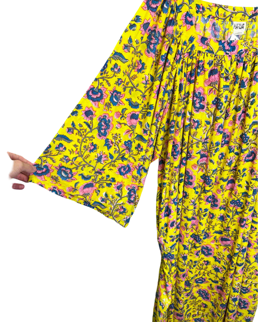 Size L/XL | Little Tienda Yellow Floral Maxi Dress