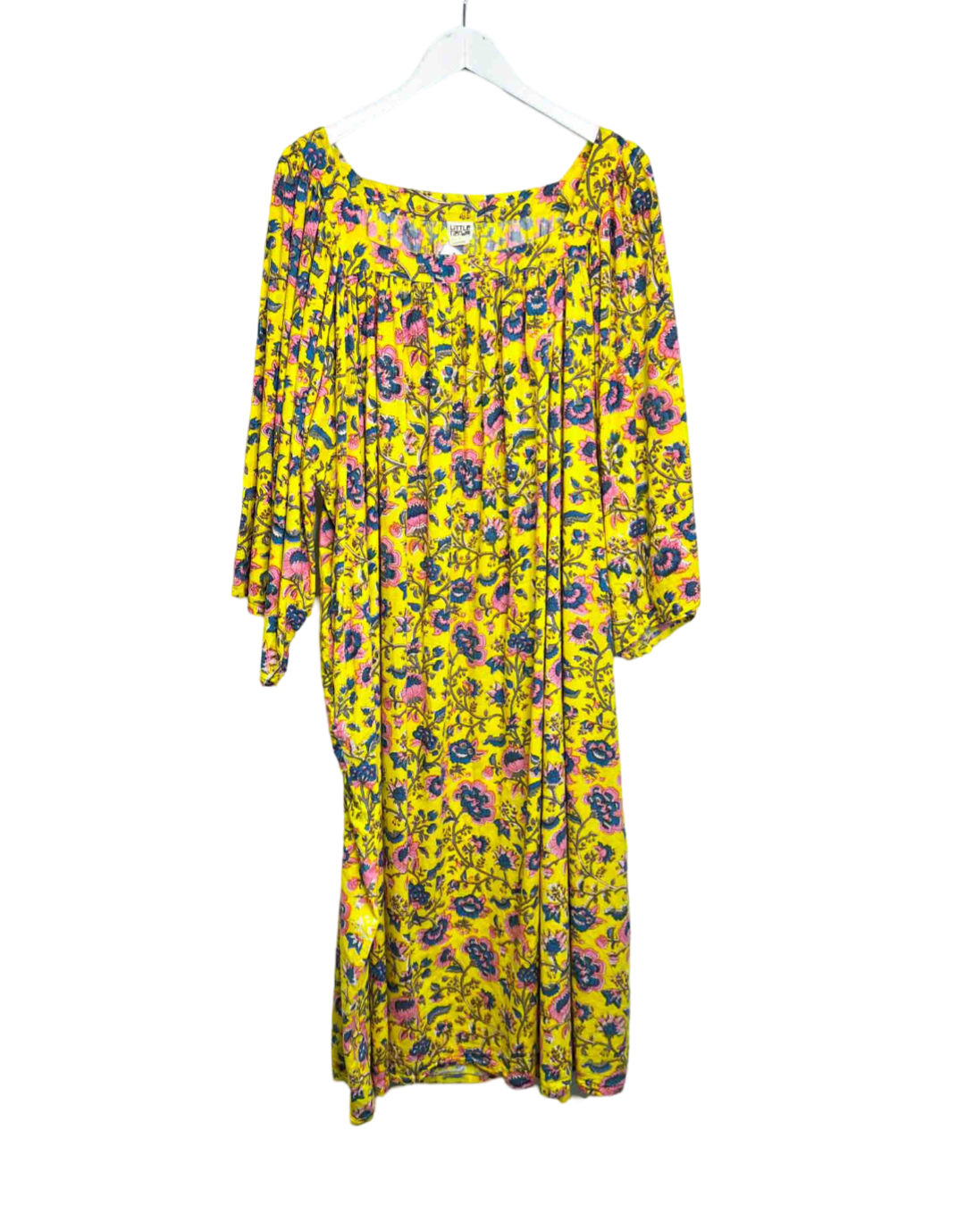 Size L/XL | Little Tienda Yellow Floral Maxi Dress