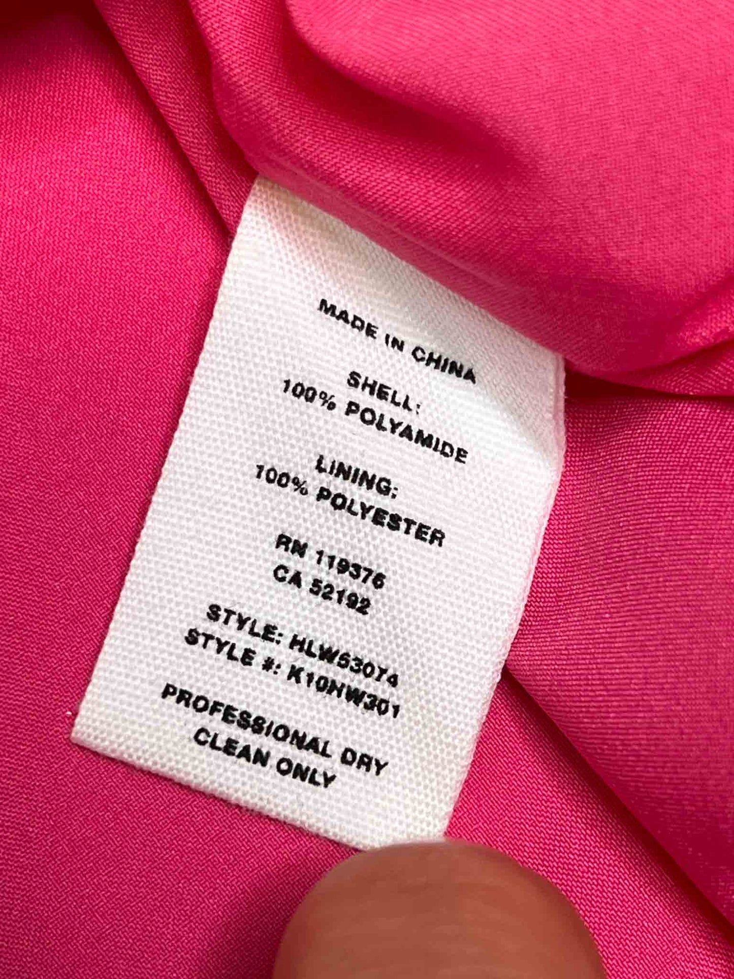 Size 4 (S)| Helmut Lang Pink Satin Mini Skirt