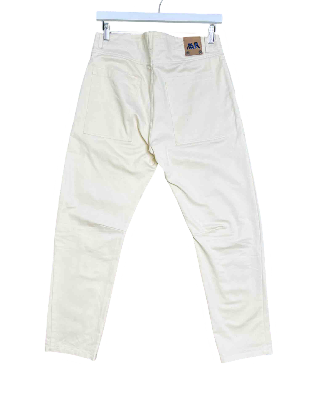 Size 32 | Mr Ripley Cream Tapered Pants