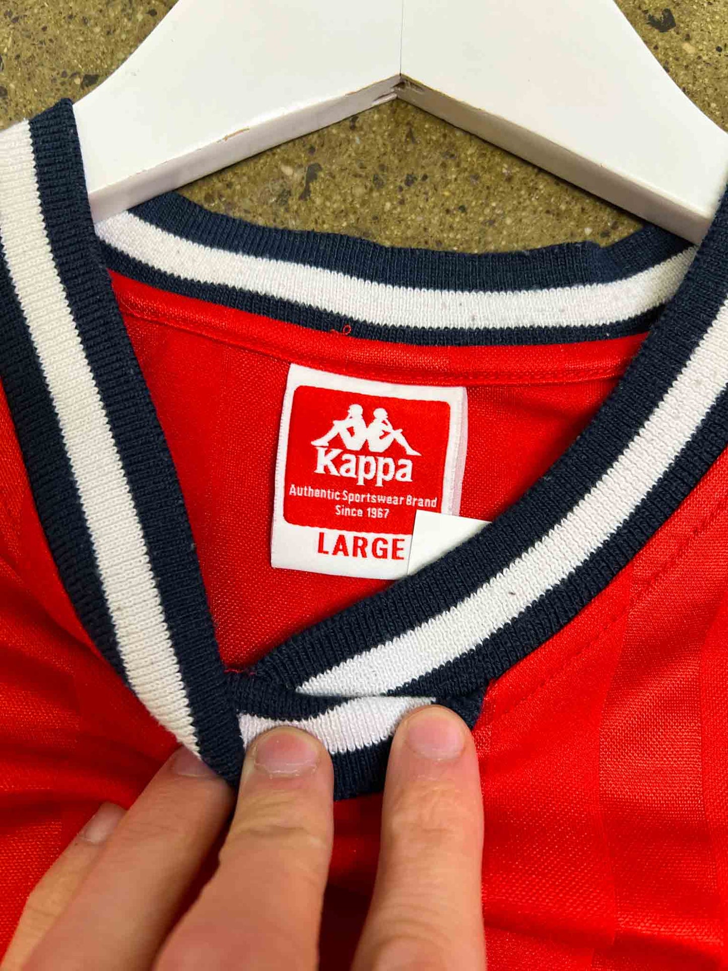 Size L | Kappa Red Sports Top