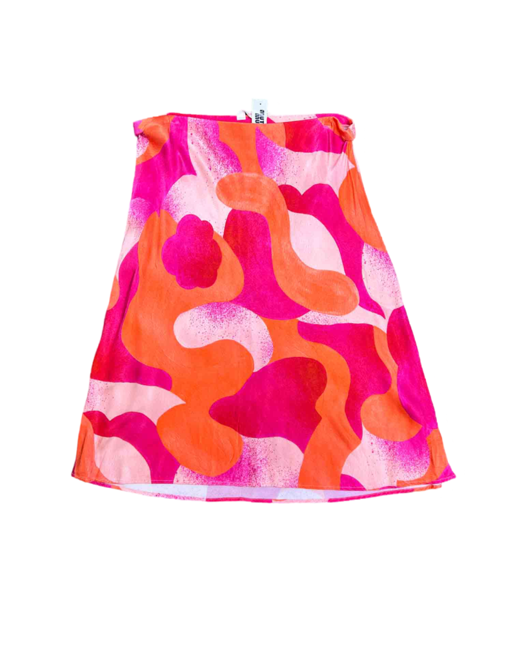 Size 18 | Gorman Pink and Orange Midi Skirt