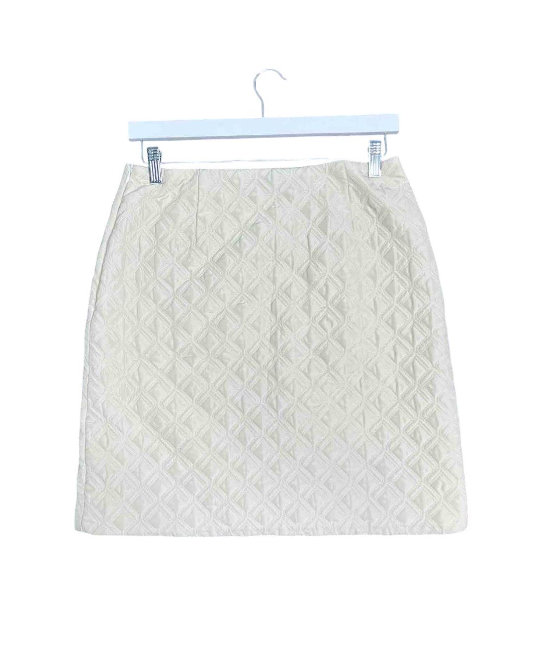 Size 10/12 | Opera Sport Cream Luisa Above Knee Skirt