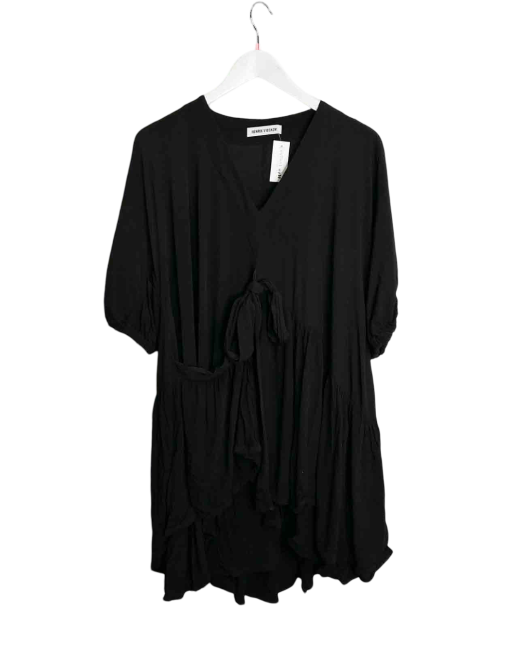 Size XS | Henrik Vibskov Black Knee Length Dress