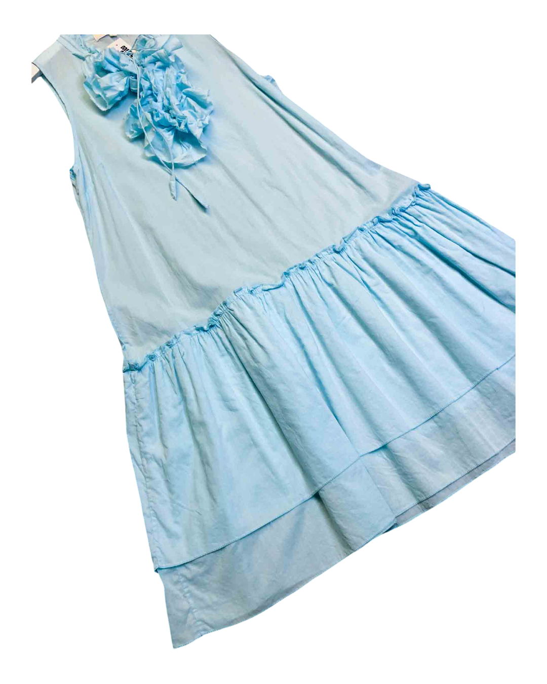 Size 3 (12) | Lee Mathews Ruffle Neck Midi Dress