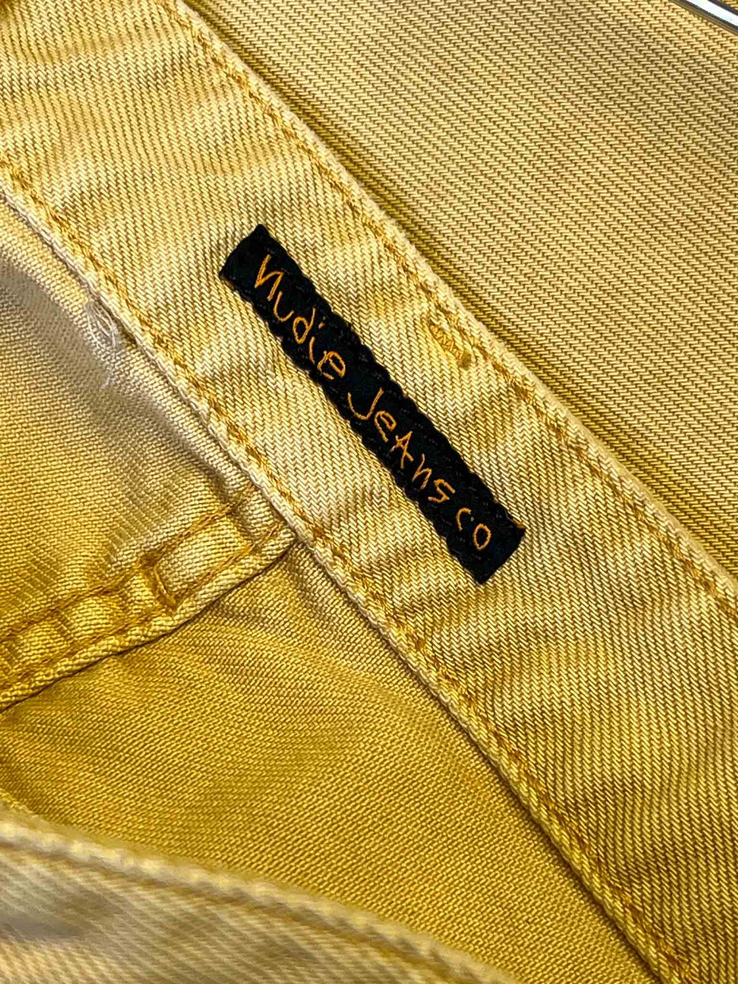 Size 29 | Nudie Jeans Mustard Straight Leg Jeans