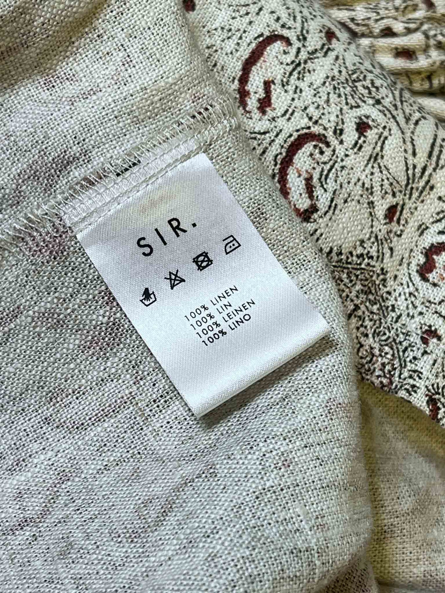 Size S | SIR Stella Tiered Maxi Dress