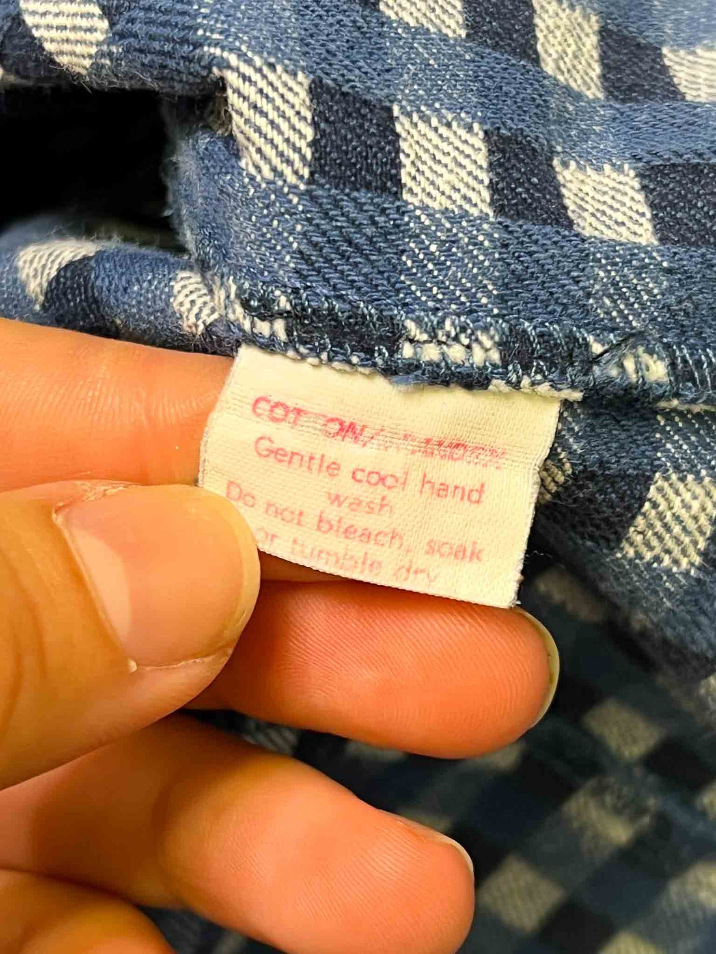 Size M | Obus Check Mini Dress