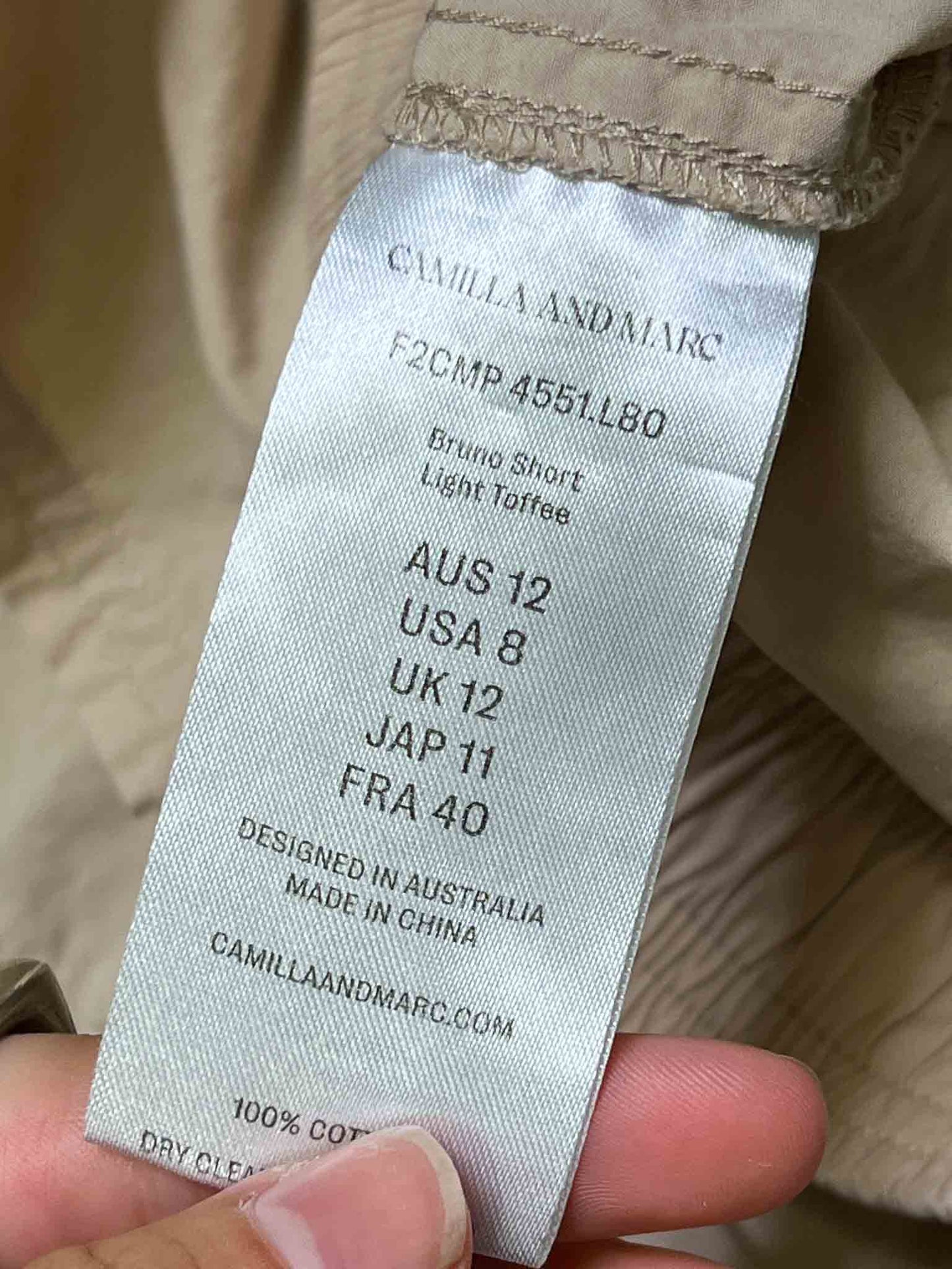 Size 12 | Camilla & Marc Bruno Shorts