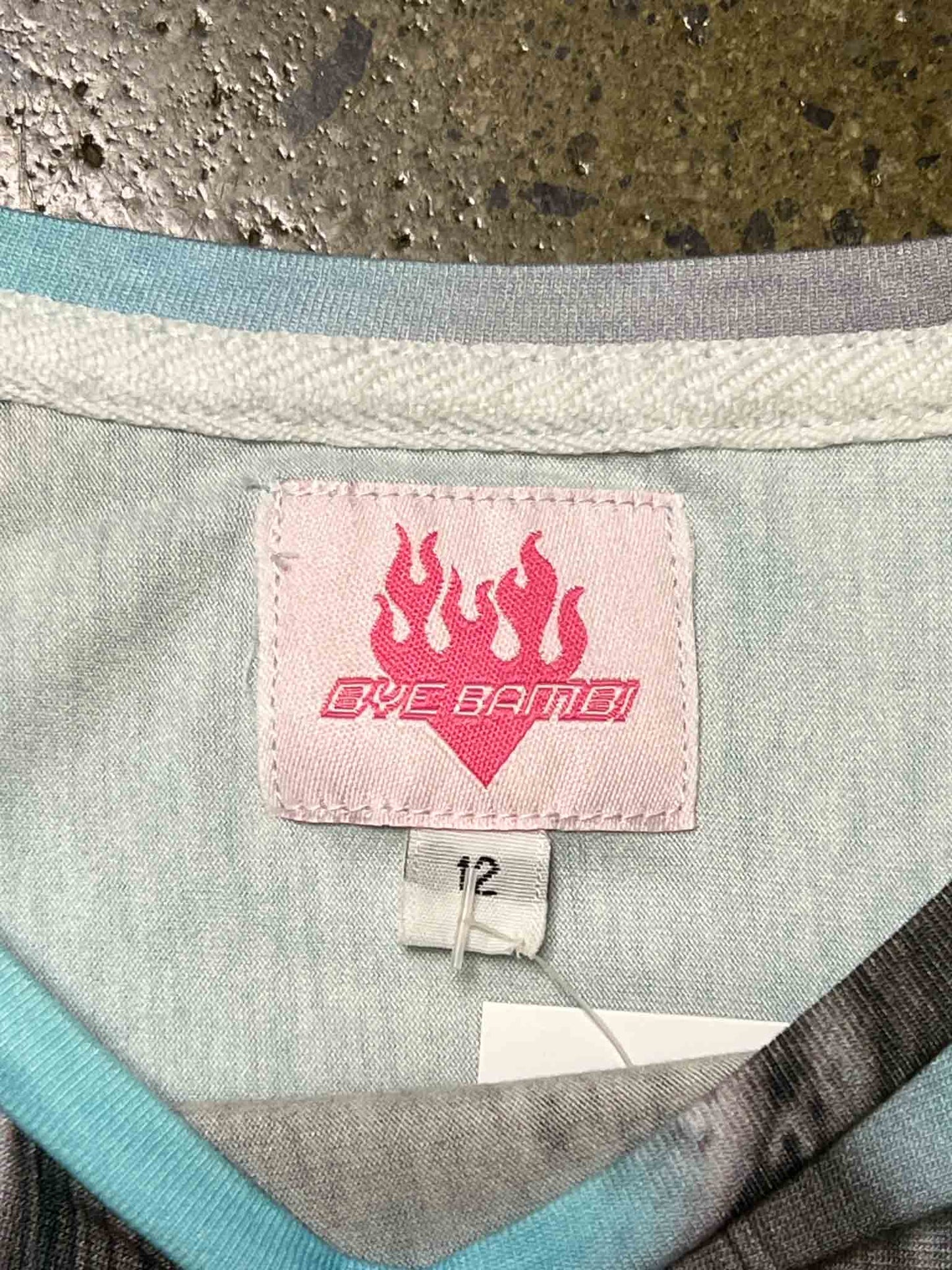 Size 12 | Bye Bambi Tiedye Crop-Top