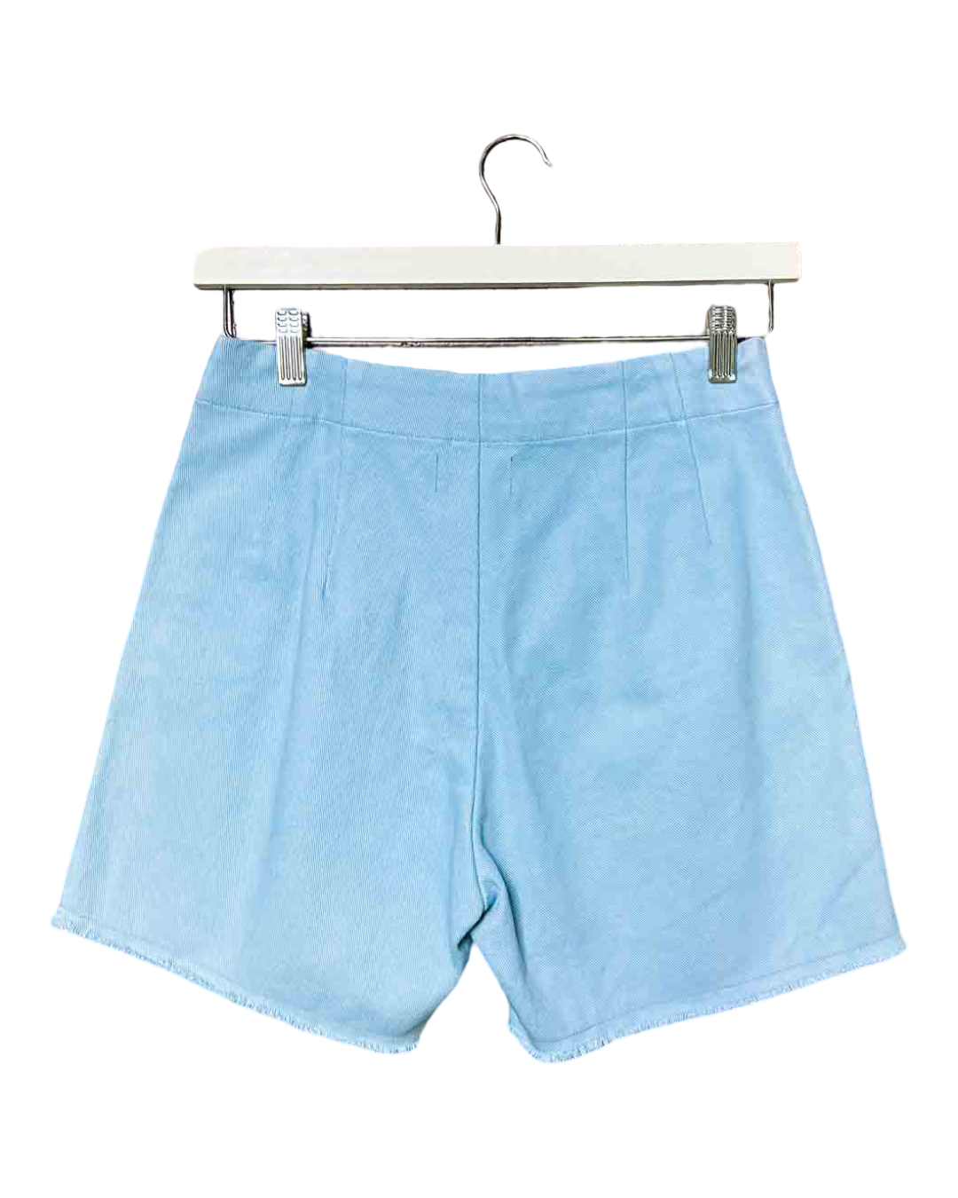 Size 1 (8) | Suku Blue Pleated Shorts