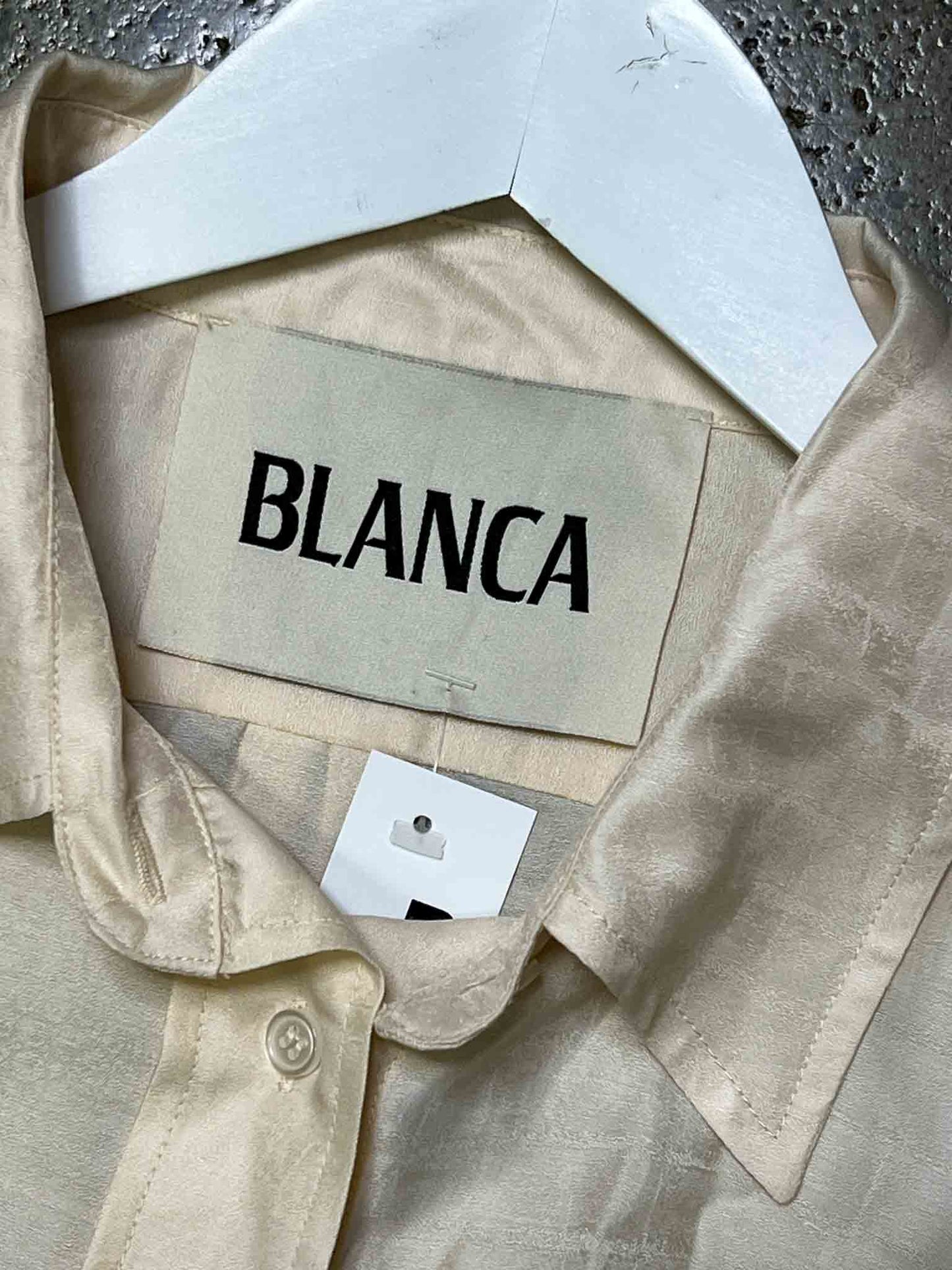 Size M | Blanca Champagne Shirt Dress