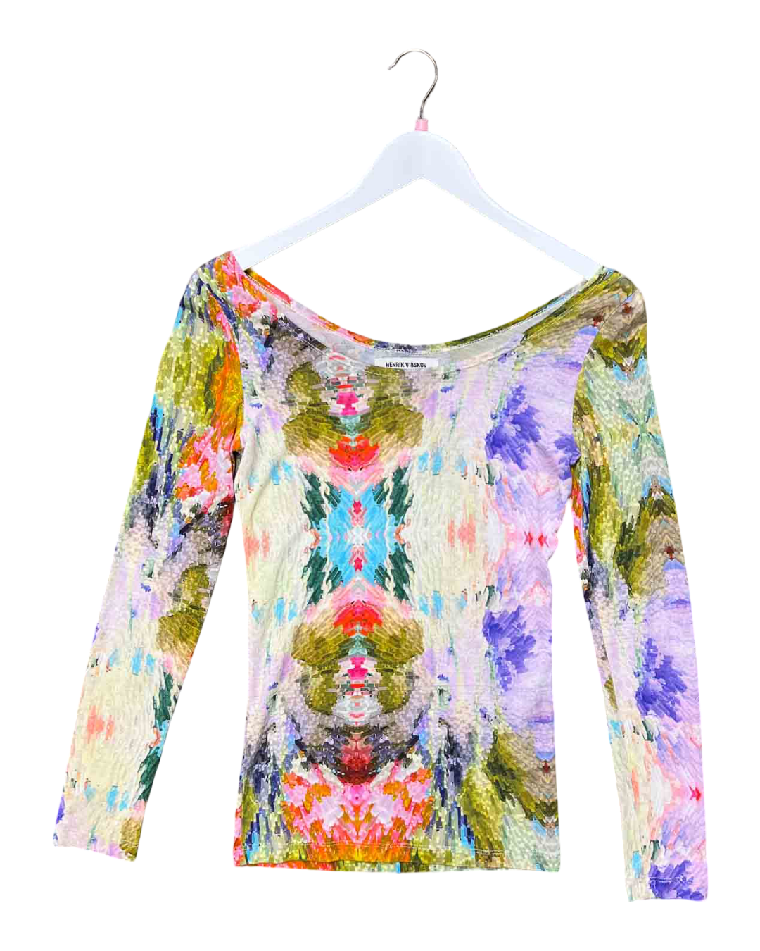 Size 8 | Henrik Vibskov Graphic Long-sleeve Top