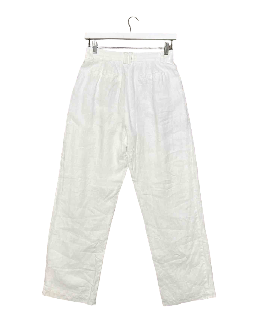 Size 8 | Incu White Linen Pants