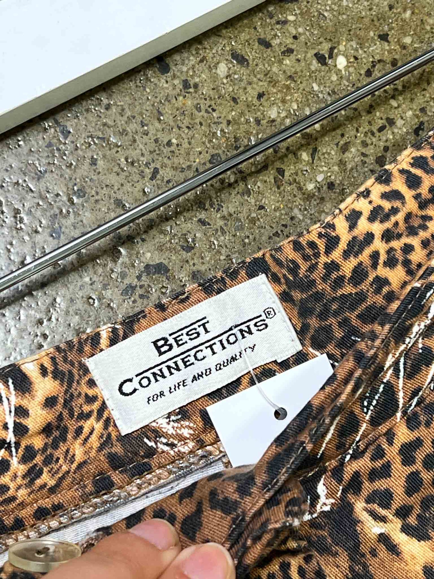 Size S/M | Best Connections Cheetah Capris