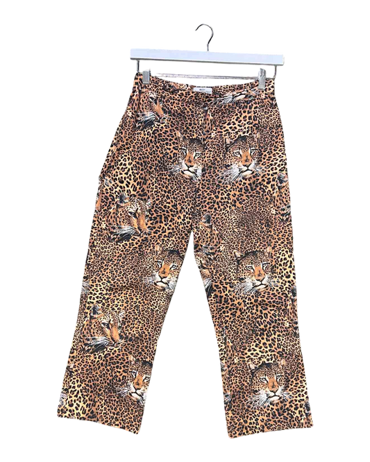 Size S/M | Best Connections Cheetah Capris