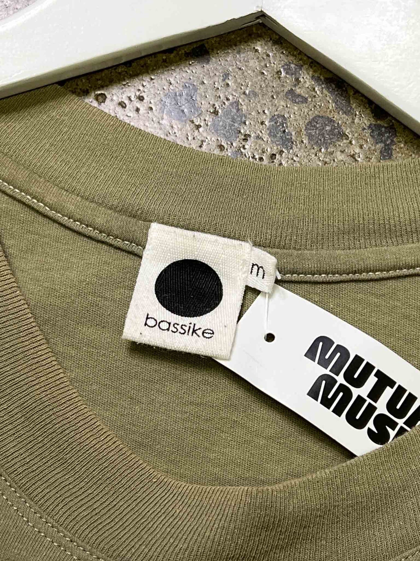 Size M | Bassike Wide Shoulder Athletic Tank Top