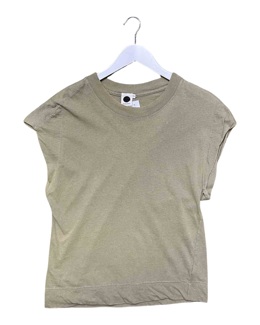 Size M | Bassike Wide Shoulder Athletic Tank Top