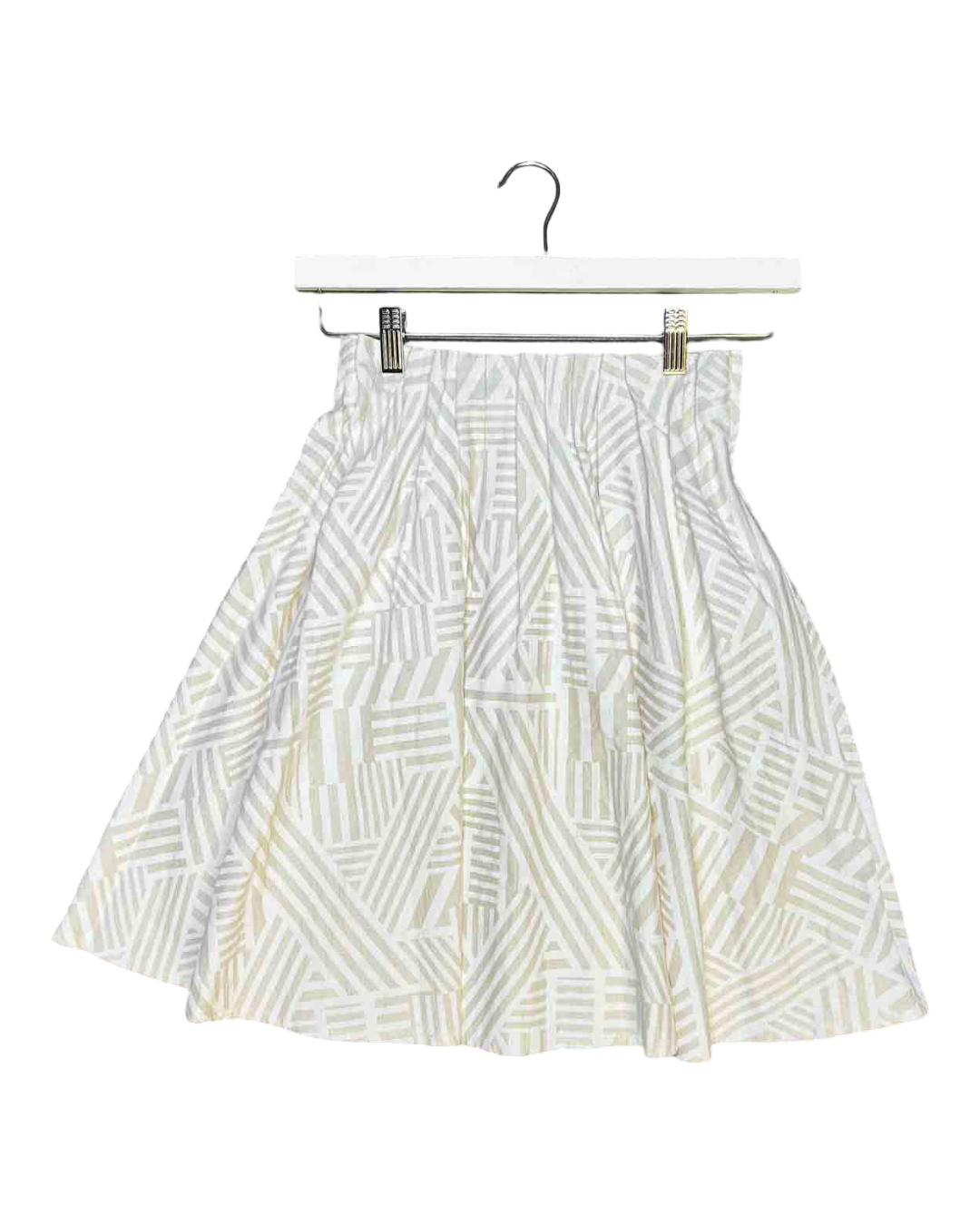 Size S | Cable Pleated Mini Skirt