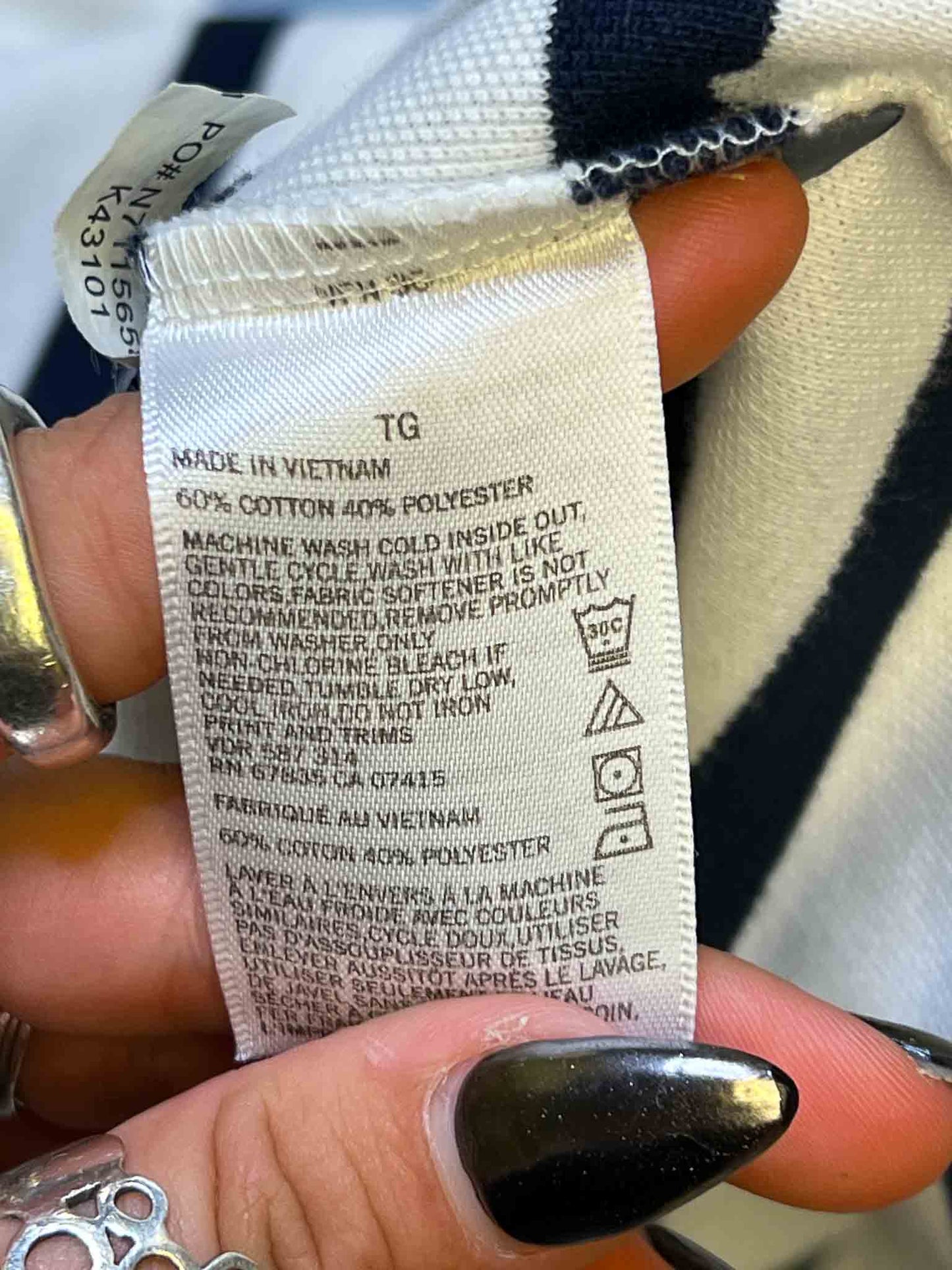 Size XL | Nautica Striped Polo T-shirt