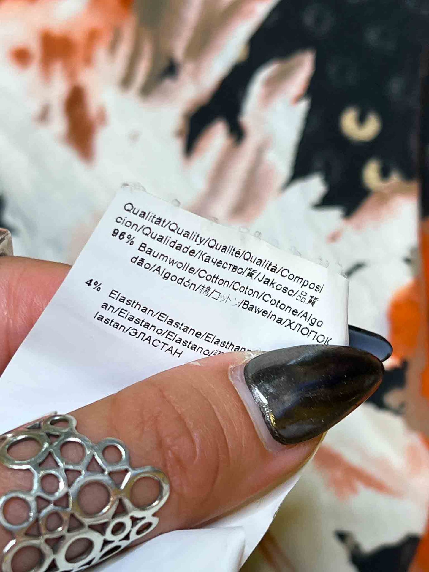 Size M | Hugo Boss Floral Twist Top