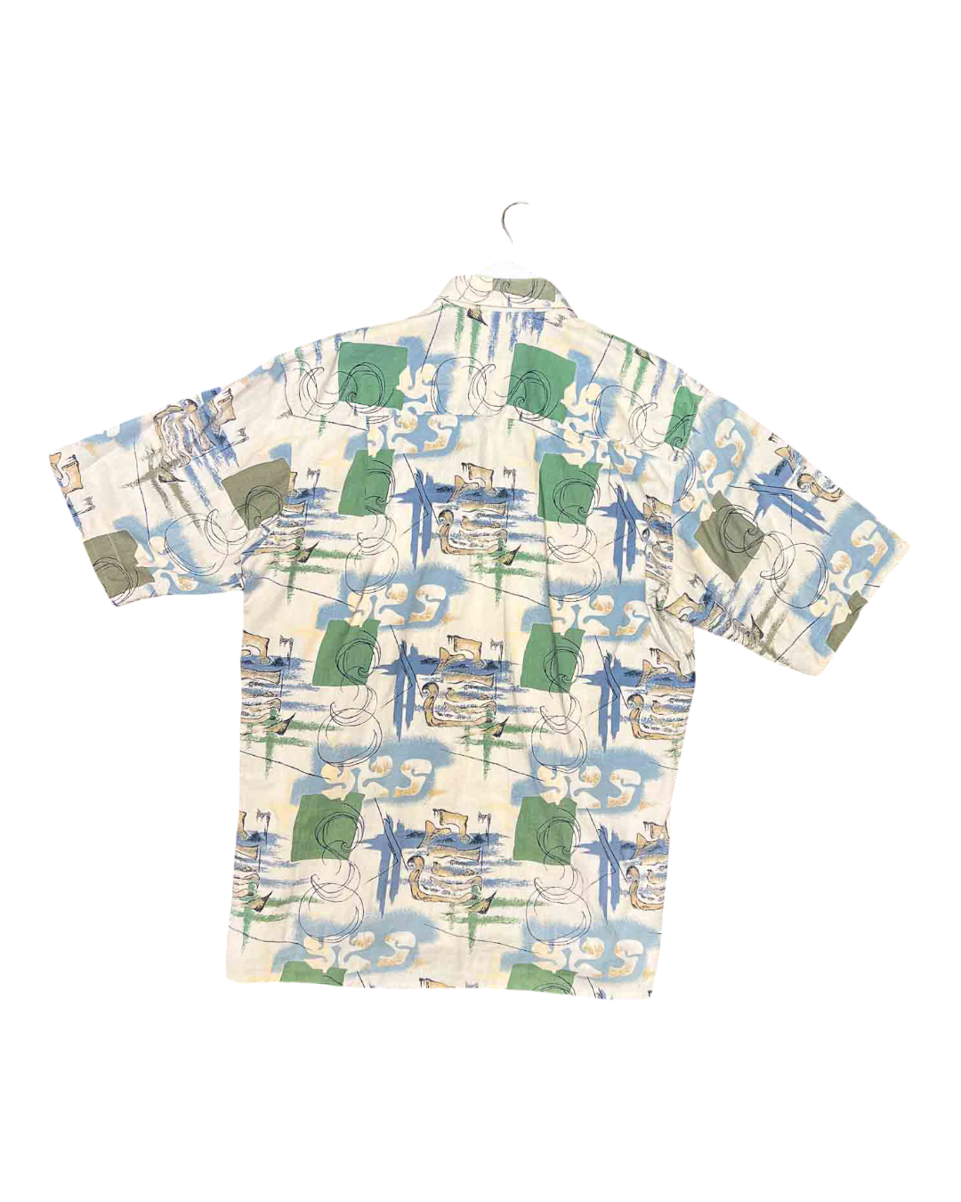 Size M | Camicie Brando Abstract Cotton Shirt