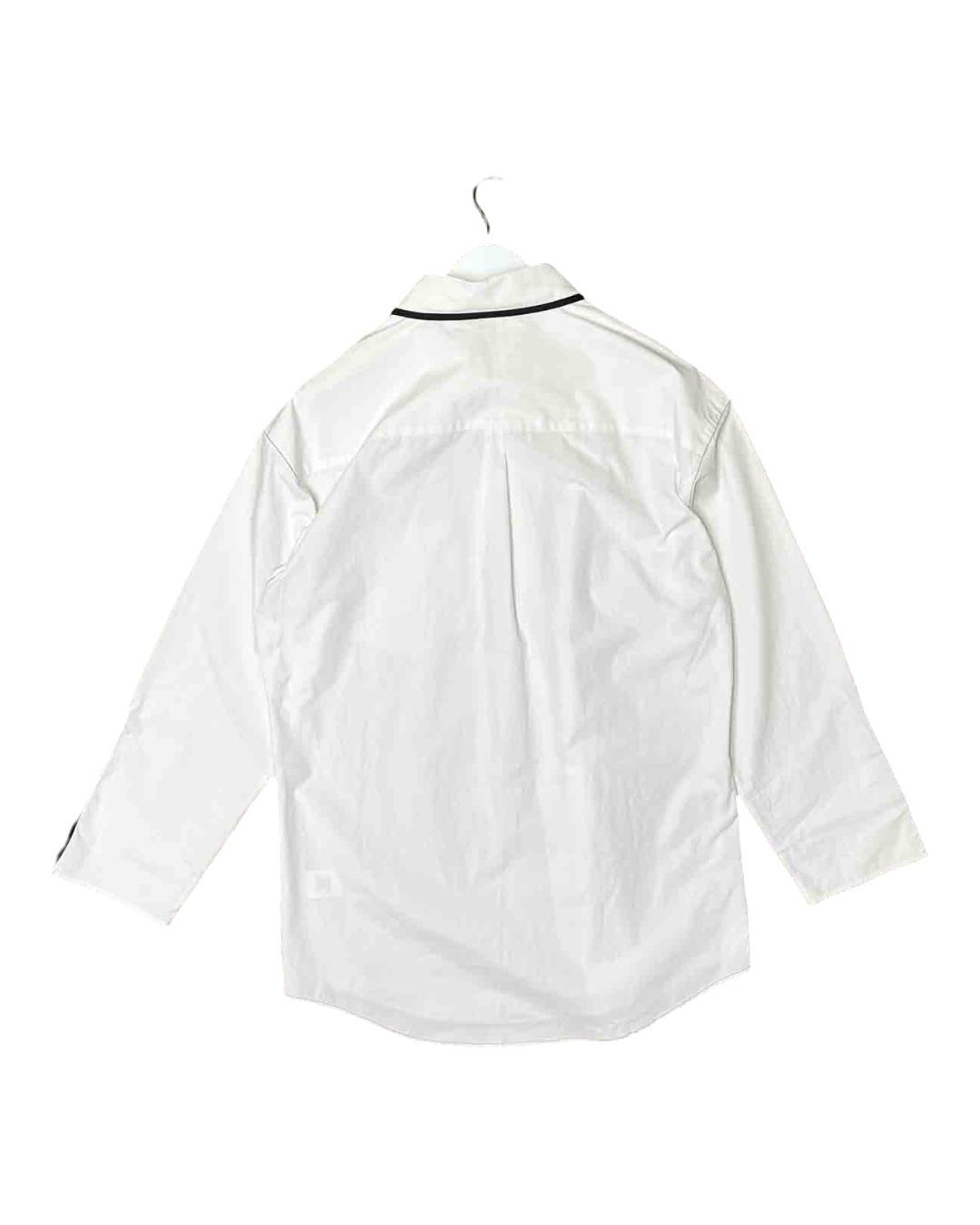 Size 8 | Ena Pelly Cotton Oversized Contrast Shirt