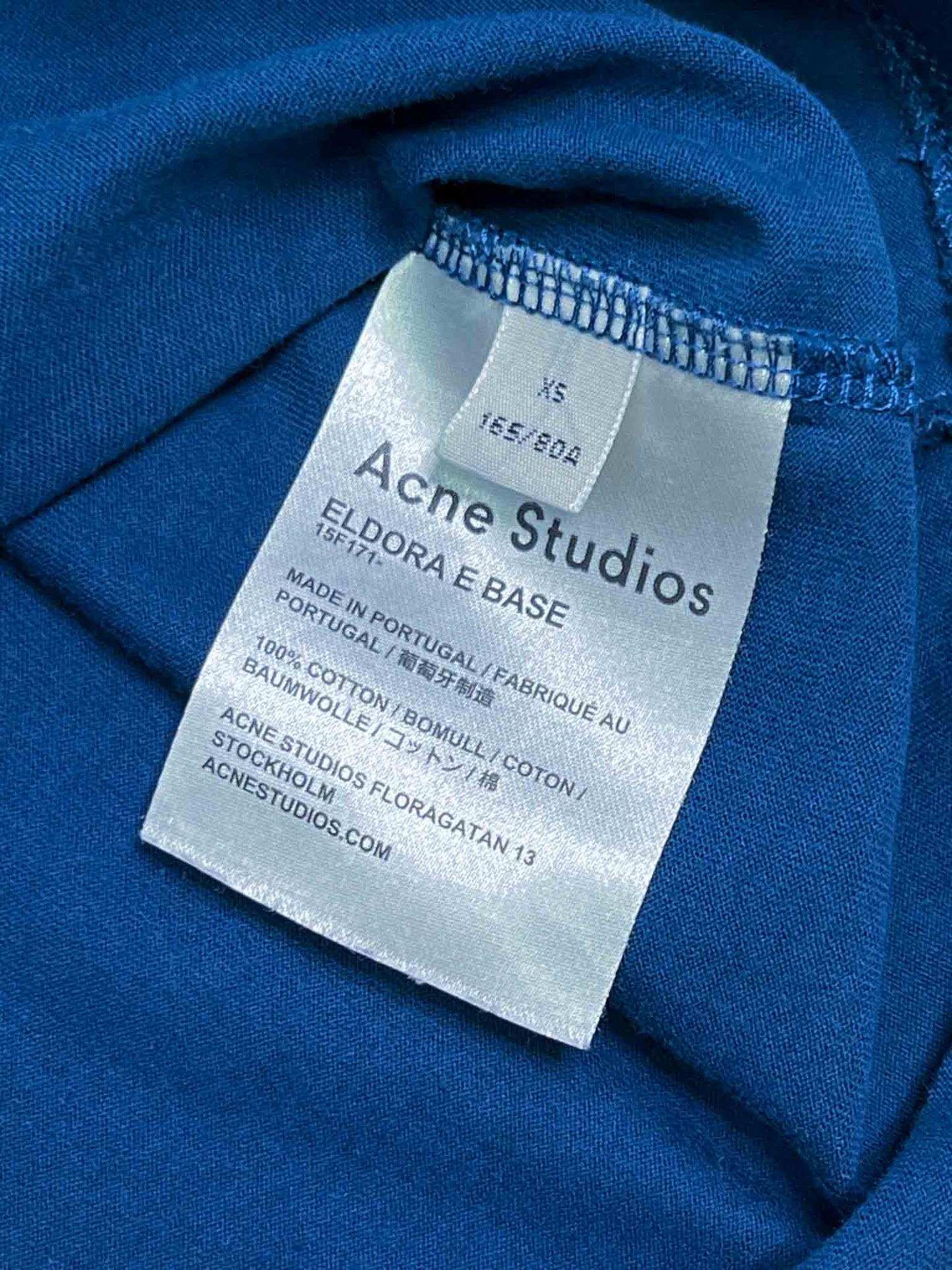 Size XS | Acne Studios Eldora E Base T-Shirt