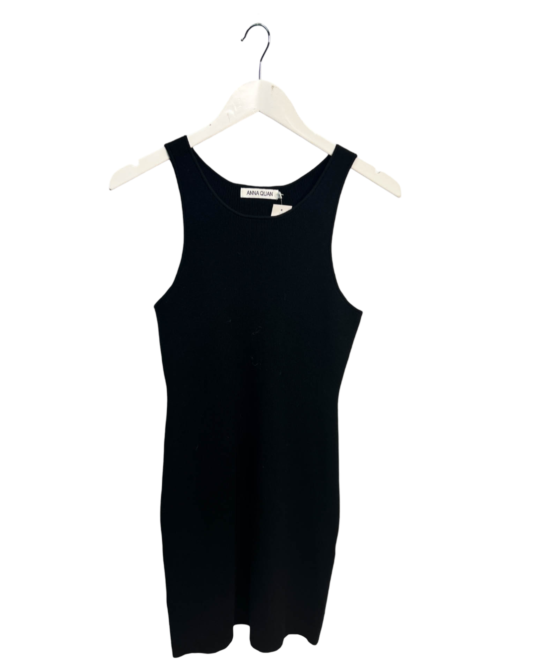 Size 12 - Anna Quan Black Rib Midi Dress