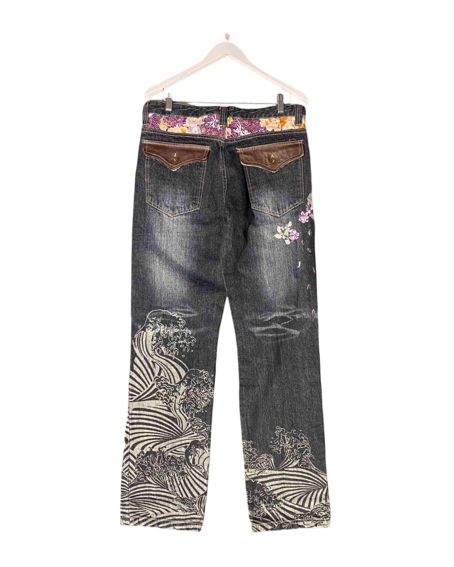 Size XL | Gumu Japanese Embellished Jeans