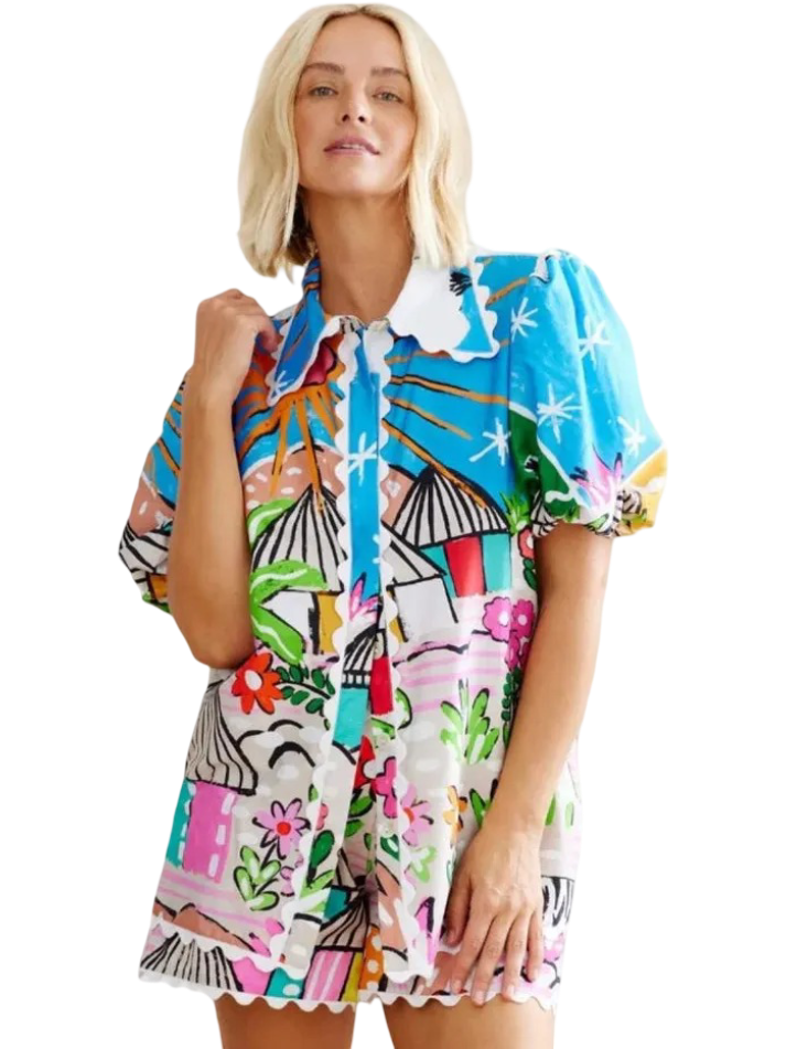 Size 12 | Binny Great Migration Shirt