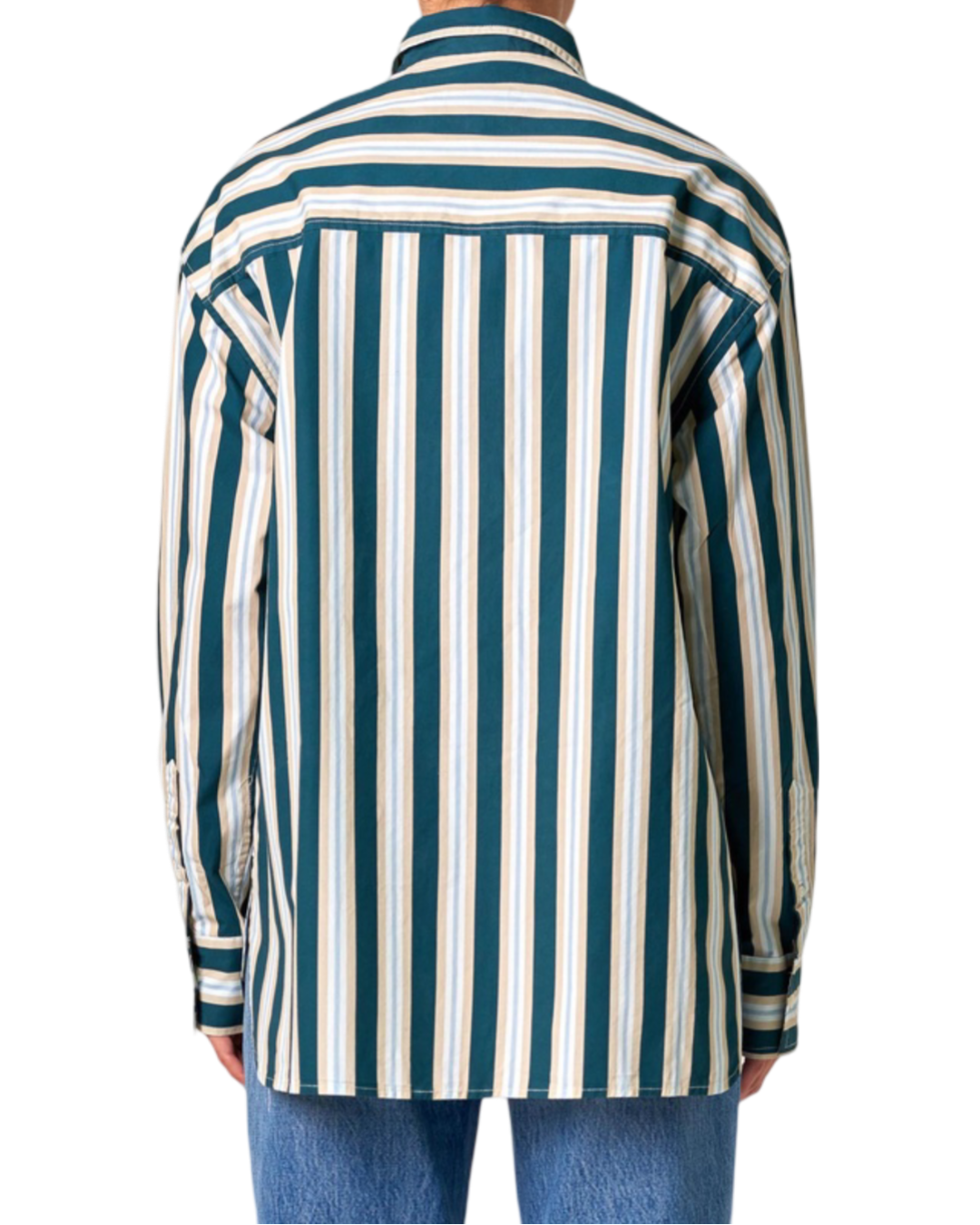 Size 10 | Neuw Denim Multicoloured Stripe Barrett Shirt