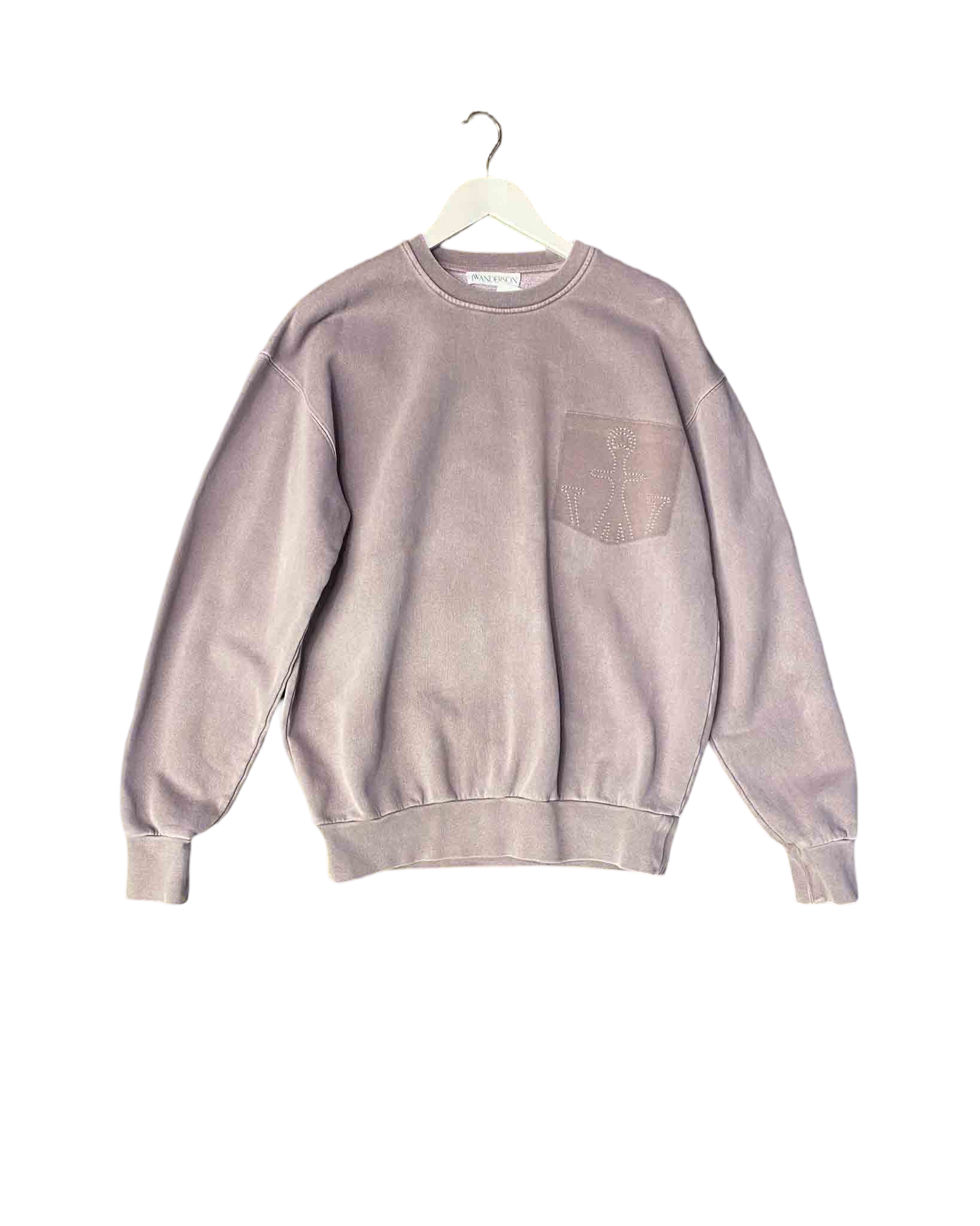 Size S | JW Anderson Faded Logo Embroidered Sweatshirt