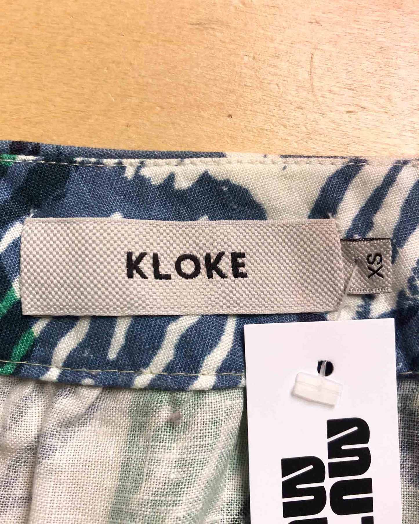 Size XS | Kloke Floral Linen Maxi Skirt