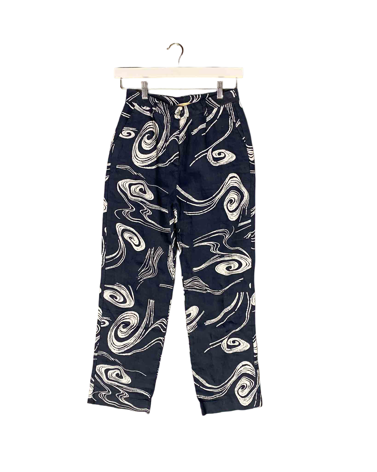 Size 6-8 | Paloma Wool Swirly Linen Pants