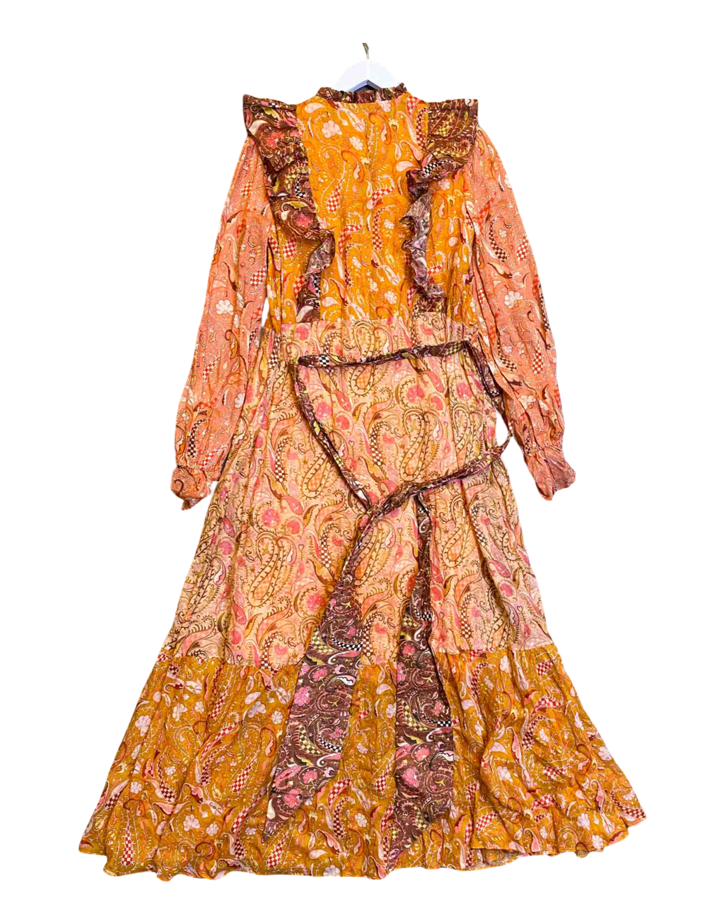 Pink/Orange Kate Ford Dress, 2 (M)