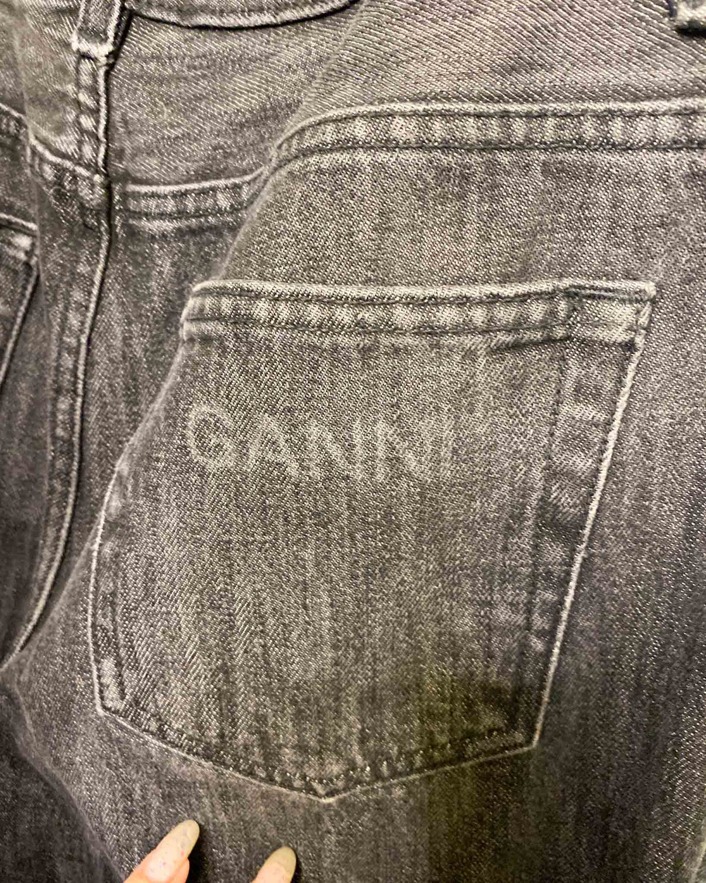 Size 28 | Ganni Straight Leg Jeans