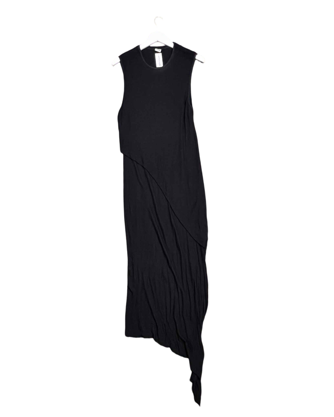 Size S - OAK Black Layered Tank Maxi Dress